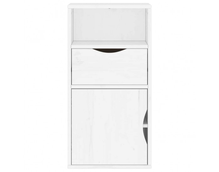 Sonata H Страничен шкаф с чекмедже ODDA White 40x24x79 cm Sonata H Страничен шкаф с чекмедже ODDA White 40x24x79 cm