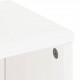 Sonata H Страничен шкаф с чекмедже ODDA White 40x24x79 cm Sonata H Страничен шкаф с чекмедже ODDA White 40x24x79 cm