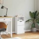 Sonata H Страничен шкаф с чекмедже ODDA White 40x24x79 cm Sonata H Страничен шкаф с чекмедже ODDA White 40x24x79 cm