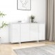 Sonata H Бюфет бял гланц 135x41x75 см инженерно дърво Sonata H Бюфет бял гланц 135x41x75 см инженерно дърво