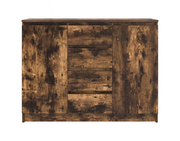 Sonata H Бюфет с чекмеджета, опушен дъб, 100,5x35x76 см, инженерно дърво Sonata H Бюфет с чекмеджета, опушен дъб, 100,5x35x76 см, инженерно дърво