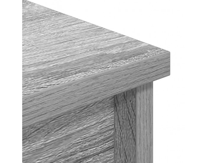 Sonata H Висок шкаф, сив сонома, 70x35x180 см, инженерно дърво