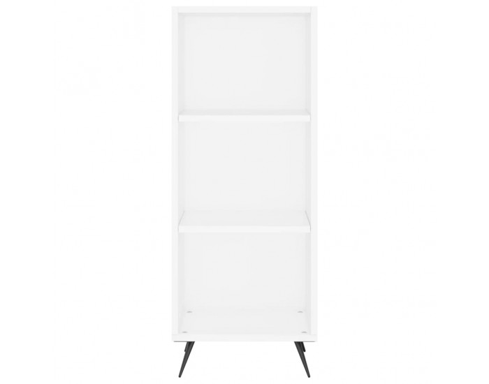 Sonata H Шкаф с рафтове, бял, 34,5x32,5x90 см, инженерно дърво