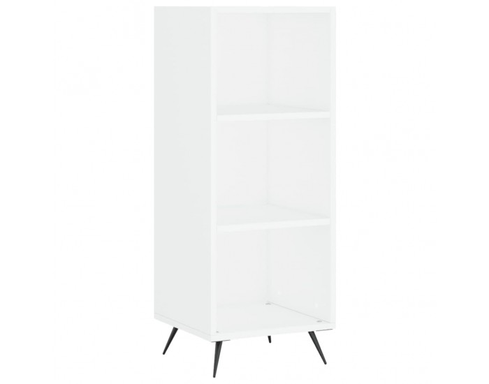 Sonata H Шкаф с рафтове, бял, 34,5x32,5x90 см, инженерно дърво