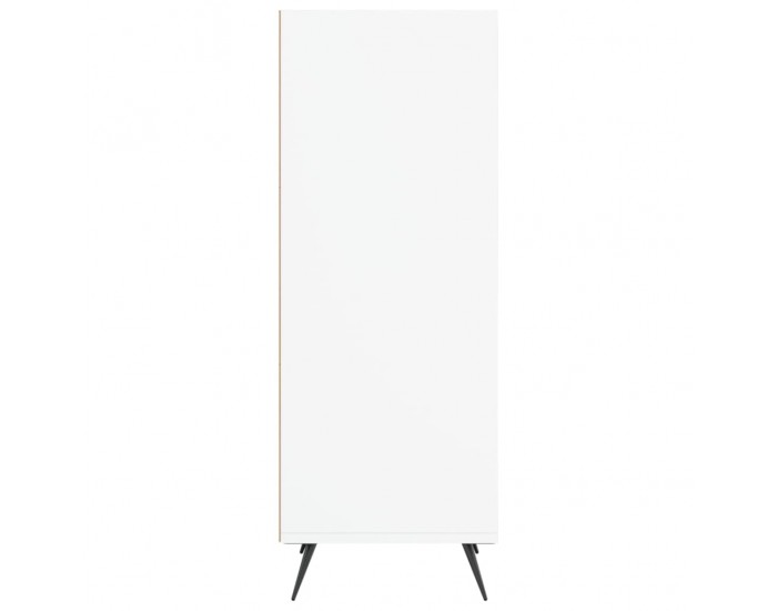 Sonata H Шкаф с рафтове, бял, 34,5x32,5x90 см, инженерно дърво