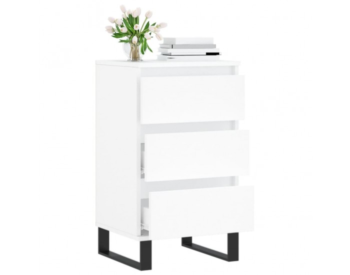 Sonata H Бюфет бял 40x35x70 см инженерно дърво Sonata H Бюфет бял 40x35x70 см инженерно дърво