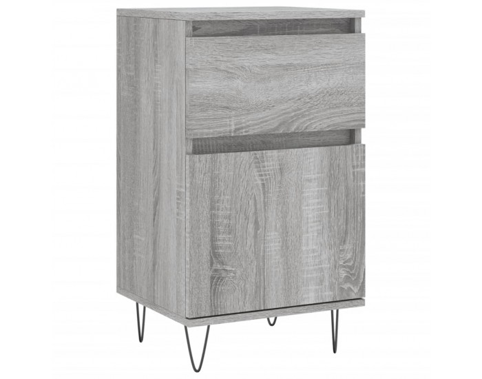 Sonata H Бюфети 2 бр сив сонома 40x35x70 см инженерно дърво