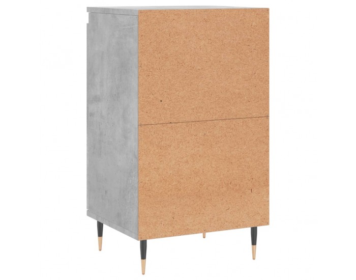 Sonata H Бюфети 2 бр бетонно сив 40x35x70 см инженерно дърво