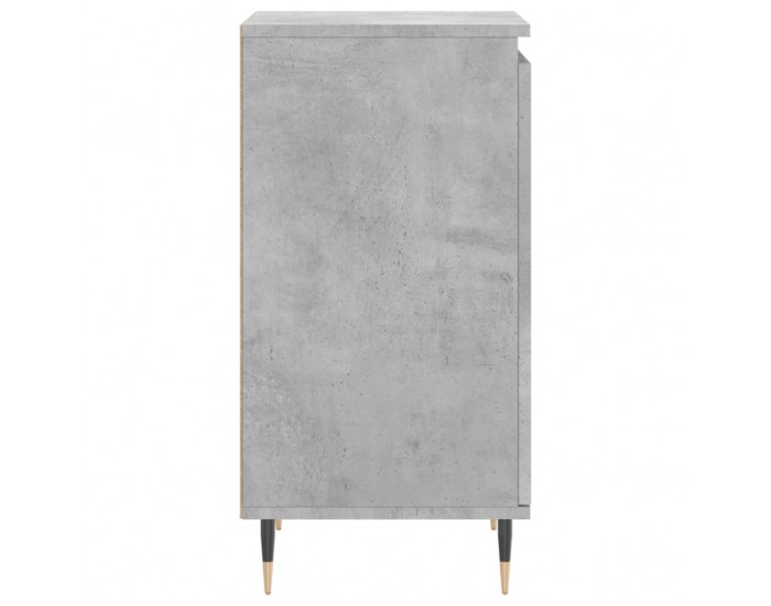 Sonata H Бюфети 2 бр бетонно сив 40x35x70 см инженерно дърво