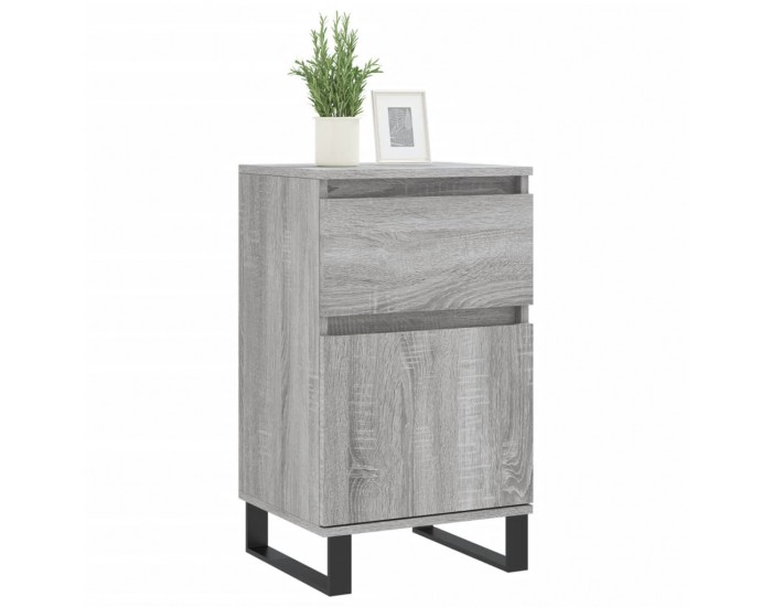 Sonata H Бюфети 2 бр сив сонома 40x35x70 см инженерно дърво