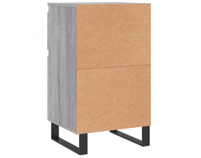 Sonata H Бюфети 2 бр сив сонома 40x35x70 см инженерно дърво