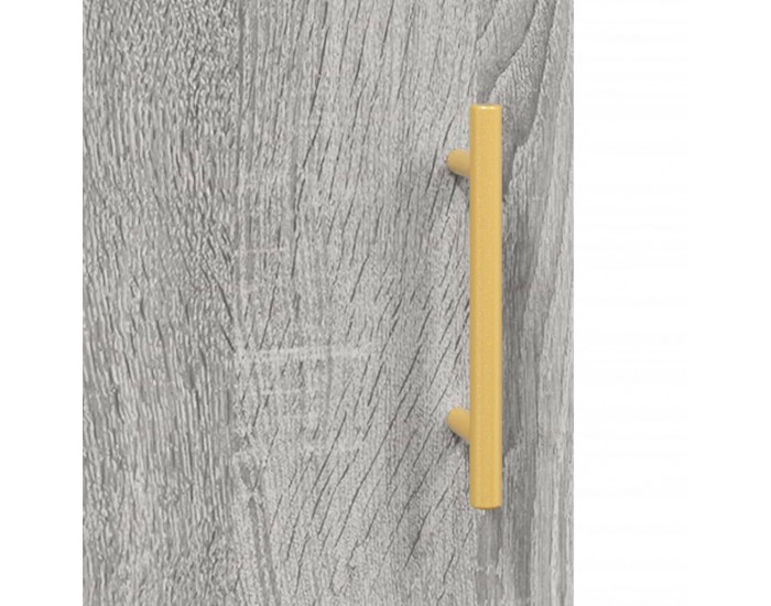 Sonata H Висок шкаф, сив сонома, 69,5x34x180 см, инженерно дърво