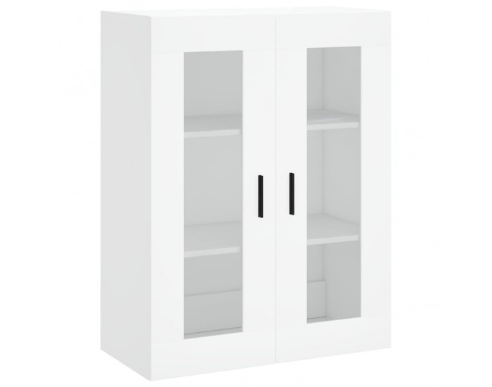 Sonata H Висок шкаф, бял, 69,5x34x180 см, инженерно дърво