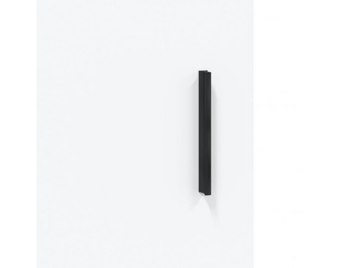 Sonata H Висок шкаф, бял, 69,5x34x180 см, инженерно дърво