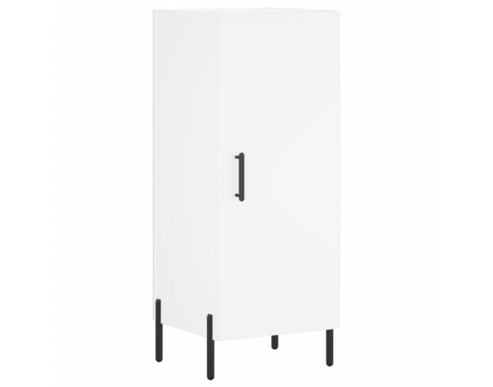 Sonata H Висок шкаф, бял, 34,5x34x180 см, инженерно дърво