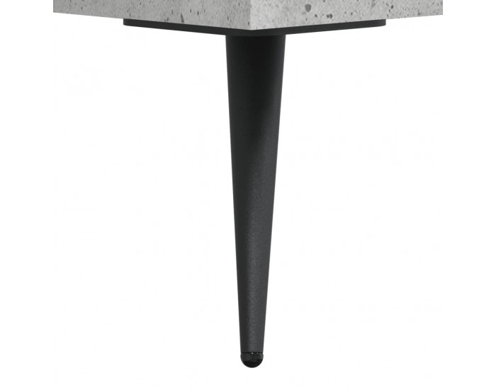 Sonata H Висок шкаф, бетонно сив, 34,5x34x180 см, инженерно дърво