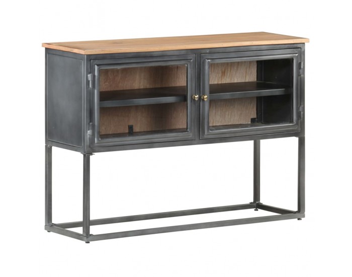 Sonata H Бюфет, сив, 100x30x70 cм, акациево дърво масив Sonata H Бюфет, сив, 100x30x70 cм, акациево дърво масив