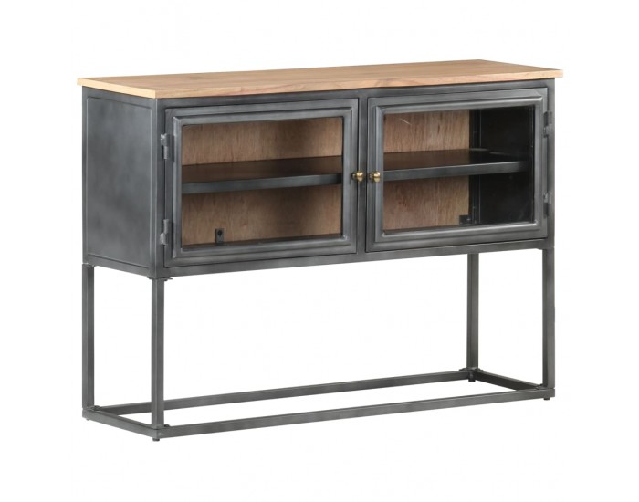 Sonata H Бюфет, сив, 100x30x70 cм, акациево дърво масив Sonata H Бюфет, сив, 100x30x70 cм, акациево дърво масив