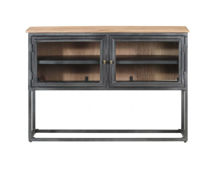 Sonata H Бюфет, сив, 100x30x70 cм, акациево дърво масив Sonata H Бюфет, сив, 100x30x70 cм, акациево дърво масив