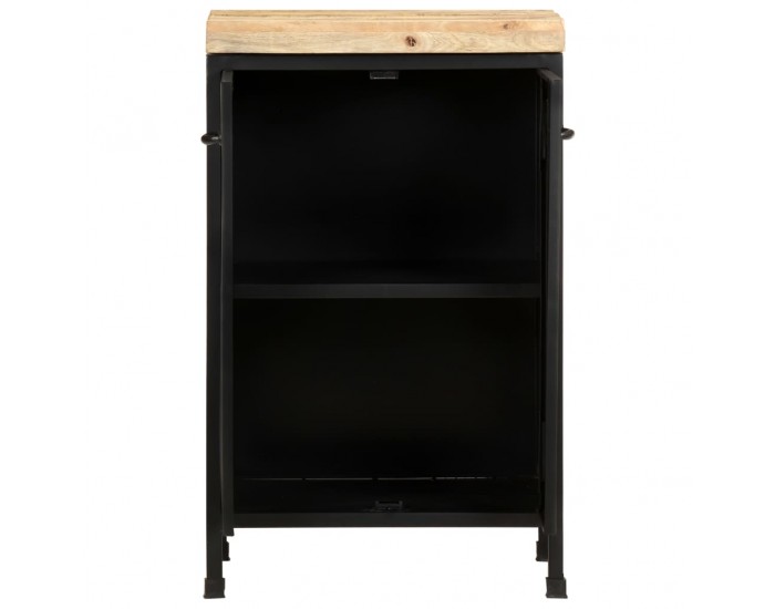 Sonata H Шкаф, 47x35x76 см, грубо мангово дърво