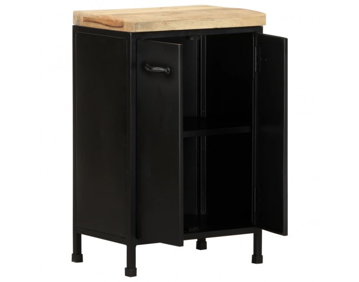 Sonata H Шкаф, 47x35x76 см, грубо мангово дърво