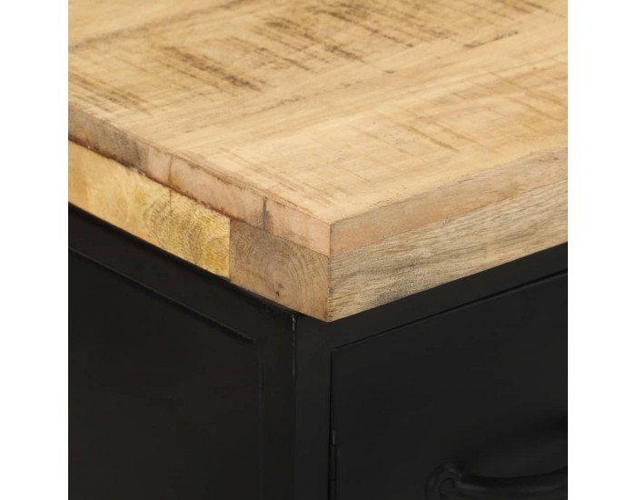 Sonata H Шкаф, 47x35x76 см, грубо мангово дърво