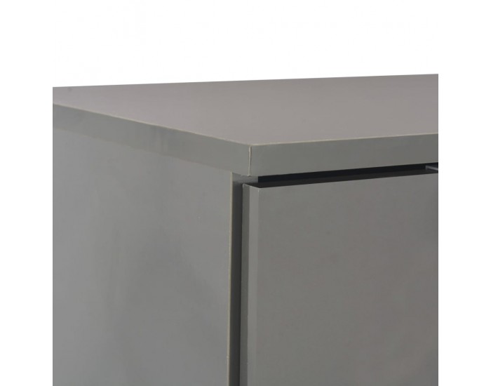 Sonata H Бюфет, сиво със силен гланц, 107x35x80,5 см Sonata H Бюфет, сиво със силен гланц, 107x35x80,5 см