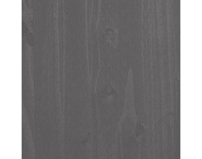 Sonata H Сайдборд HAMAR, светлосив, 85x35x80 см, борово дърво масив