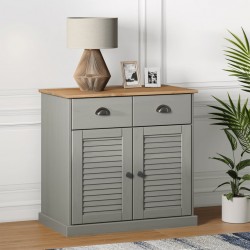 Sonata H Бюфет с чекмеджета VIGO, 78x40x75 см, сив, бор масив - Дневна