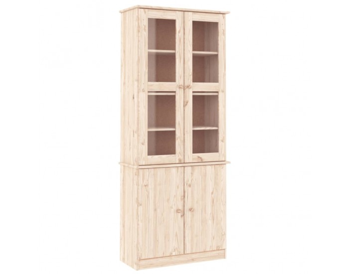 Sonata H Шкаф витрина ALTA, 77x35x186,5 см, бор масив Sonata H Шкаф витрина ALTA, 77x35x186,5 см, бор масив