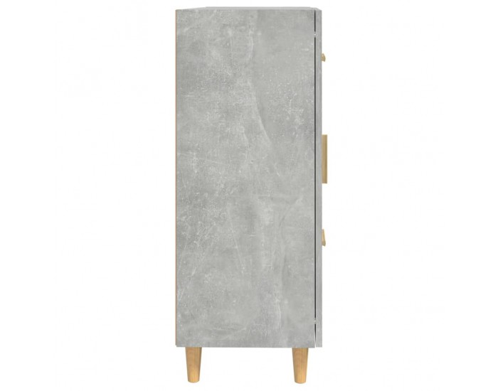 Sonata H Сайдборд, бетонно сив, 69,5x34x90 см, инженерно дърво Sonata H Сайдборд, бетонно сив, 69,5x34x90 см, инженерно дърво