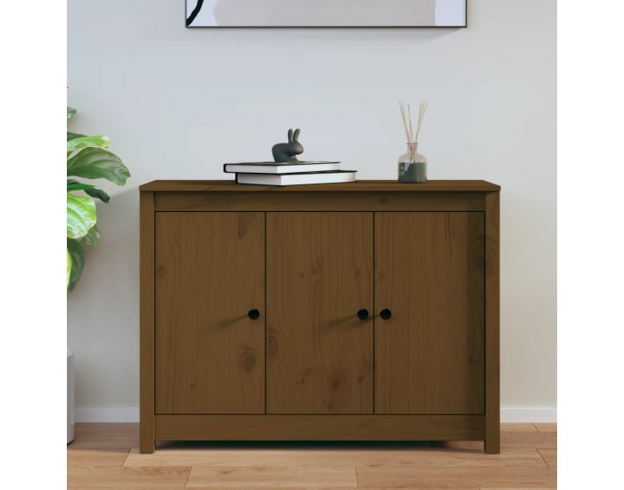 Sonata H Сайдборд, меденокафяв, 100x35x74 см, бор масив Sonata H Сайдборд, меденокафяв, 100x35x74 см, бор масив