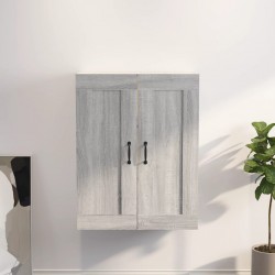 Sonata H Окачен стенен шкаф, сив сонома, 69,5x32,5x90 см - Шкафове, Витрини, Модулни секции