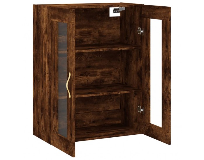 Sonata H Стенен шкаф опушен дъб 69,5x34x90 см