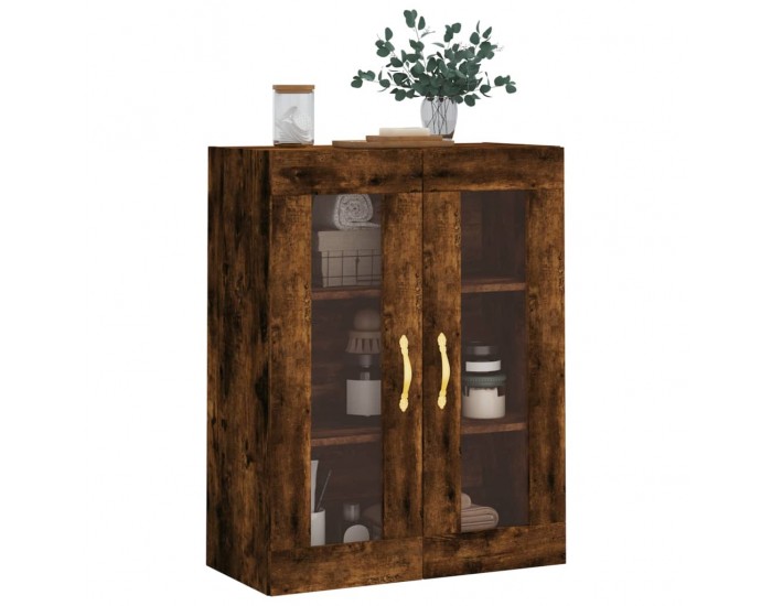 Sonata H Стенен шкаф опушен дъб 69,5x34x90 см