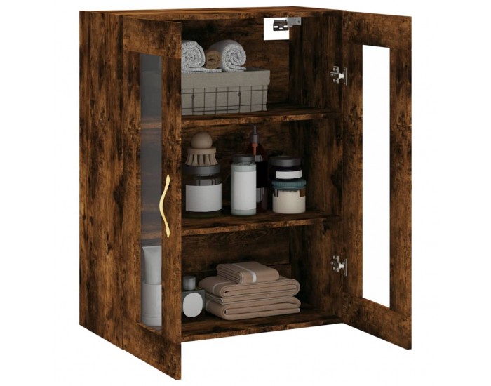 Sonata H Стенен шкаф опушен дъб 69,5x34x90 см