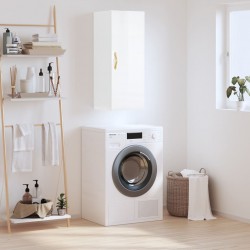 Sonata H Стенен шкаф бял гланц 34,5x34x90 см - Шкафове, Витрини, Модулни секции