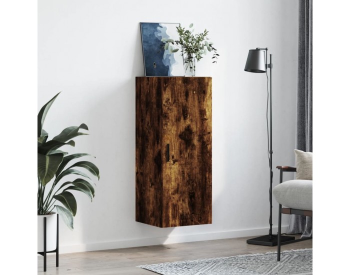 Sonata H Стенен шкаф опушен дъб 34,5x34x90 см