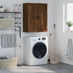 Sonata H Стенен шкаф кафяв дъб 69,5x34x90 см инженерно дърво - Шкафове, Витрини, Модулни секции