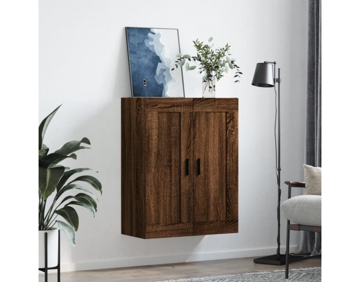 Sonata H Стенен шкаф кафяв дъб 69,5x34x90 см инженерно дърво Sonata H Стенен шкаф кафяв дъб 69,5x34x90 см инженерно дърво