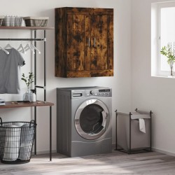 Sonata H Стенен шкаф опушен дъб 69,5x34x90 см инженерно дърво - Шкафове, Витрини, Модулни секции