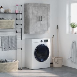Sonata H Стенен шкаф бетонно сив 69,5x34x90 см инженерно дърво - Шкафове, Витрини, Модулни секции