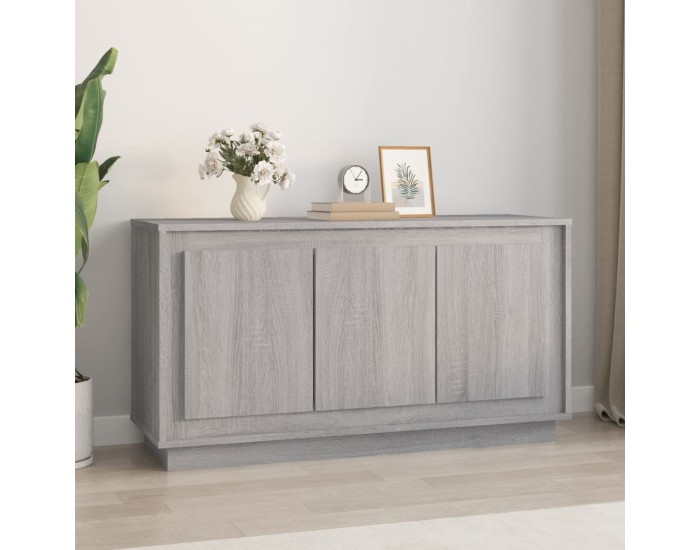 Sonata H Сайдборд, Сив сонома, 102x35x55 см, инженерно дърво Sonata H Сайдборд, Сив сонома, 102x35x55 см, инженерно дърво
