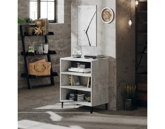 Sonata H Бюфет, бетонно сив, 57x35x70 см, инженерно дърво Sonata H Бюфет, бетонно сив, 57x35x70 см, инженерно дърво