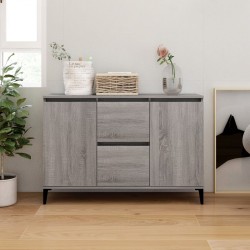 Sonata H Сайдборд, сив сонома, 104x35x70 см, инженерно дърво - Шкафове, Витрини, Модулни секции