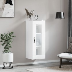 Sonata H Стенен шкаф бял 34,5x34x90 см - Шкафове, Витрини, Модулни секции