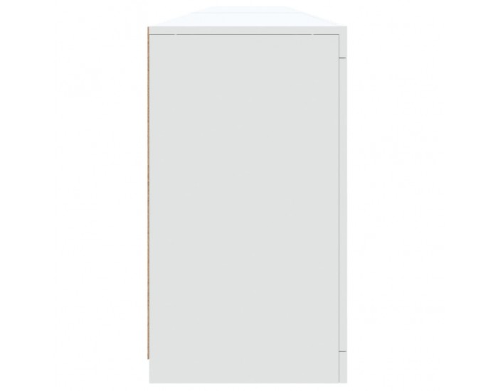 Sonata H Сайдборд с LED светлини, бял, 283x37x67 см Sonata H Сайдборд с LED светлини, бял, 283x37x67 см