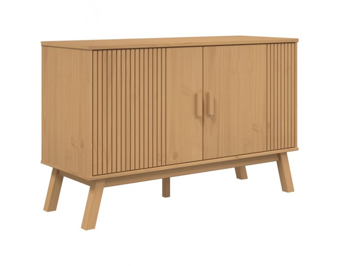 Sonata H Сайдборд OLDEN, кафяв, 114x43x73,5 см, бор масив Sonata H Сайдборд OLDEN, кафяв, 114x43x73,5 см, бор масив