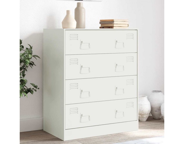 Sonata H Бюфет, бял, 67x39x83 см, стомана