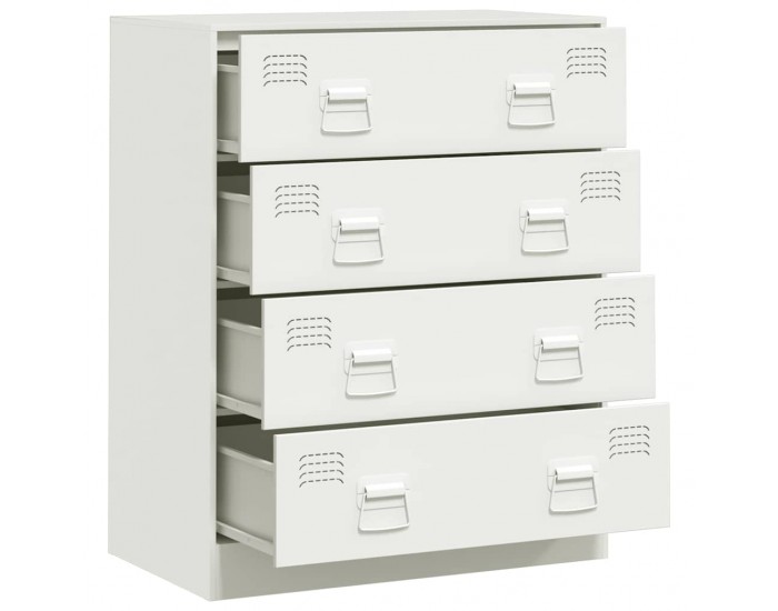 Sonata H Бюфет, бял, 67x39x83 см, стомана